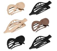 Pins À Clip Pour Cheveux Plats - Ensemble De 6 Pour Cheveux Banane Non Slip, Style Horizontal | Une Aide Pour Les Coiffures Rétro Qui Est Pour Les Cadeaux Pour Les Amies Et Les Familles Et Les