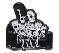 Pin's à motif de doigt d'honneur - Bijou punk gothique, Klein, Métal non précieux