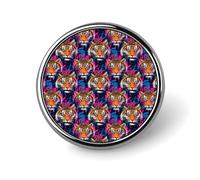 Pins à motif graffiti rose tigre cool pour sac à dos - Pins en émail mignons pour veste, manteau, chapeau, sac, badge, pin's original et amusant pour femmes et hommes, accessoires de mode