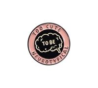 Pin's amusant arc-en-ciel au design coloré pour sacs à dos, chapeaux, vestes et plus encore, taille unique, Comme décrit