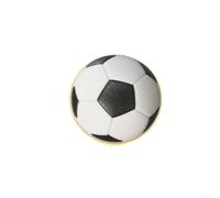 Pin's Ballon de Volleyball Baseball, Fixation Sécurisée(CZ3435-4) | Pour Tenues Quotidiennes, Design Football et Basket, Idéal pour Fans, Alliage de Zinc, 2.5cm