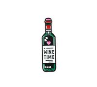 Pin's Bouteille De Vin Rouge - Alimentation - qualité de finition - Epingle - Broche - Badge - PINS NOURRITURE