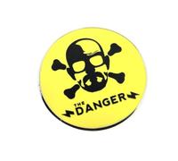Pin's Breaking Bad - Attention, Heisenber - Cinéma et TV - qualité de finition - Epingle - Broche - Badge - BREAKING BAD