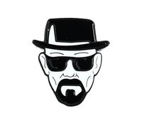 Pin's Breaking Bad - Heisenber Blanc - Cinéma et TV - qualité de finition - Epingle - Broche - Badge - BREAKING BAD