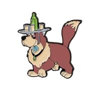 Pin's Chien Nana de Peter Pan - Dog Saint Bernard - Pin Broche Epinglette Accessoire Mode Vetement Sac - 3.2 x 3.2 cm