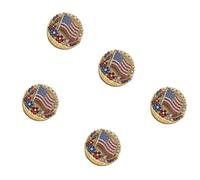 Pin's commémoratif du 250e anniversaire des Américains en alliage artisanal pour collectionneurs et amateurs d'histoire, broches de collection historiques, One Size, Comme décrit