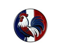 Pin's Coq Bleu Blanc Rouge - Animaux - qualité de finition - Epingle - Broche - Badge - PINS PATRIOTES FRANCE