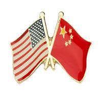 Pin's d'amitié des États-Unis et de la Chine