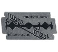 Pin's de Judas Priest - British Steel - pour Indifférent - couleur argent Standard