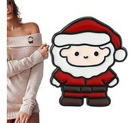 Pin's de Noël, jolie broche de Noël créative - Épingles à chapeau de Noël pour vêtements, sac à dos, broche de dessin animé de Noël pour femmes et hommes Monozoz, 1, 1
