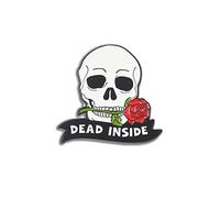 Pin's Dead Inside - Humour - qualité de finition - Epingle - Broche - Badge - PINS GOTHIQUES