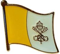 Pin's drapeau de la cité du Vatican - Broche papale catholique