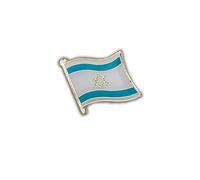 Pin's Drapeau Israël Flottant - Israélien - Drapeaux - qualité de finition - Epingle - Broche - Badge - PINS MOYEN ORIENT