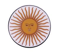 Pin's drapeau national de l'Argentine Argentine Inca Soleil de Mai Inti Incan Dieu 3 cm en émail