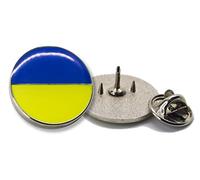 Pin's drapeau ukrainien ukrainien épinglette pour vêtements, chapeau, sac à dos