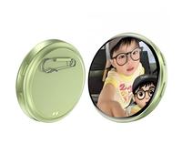 Pin's électronique d'anime avec écran tactile HD, affichage pixel numérique 2026, badge Kawaii personnalisé pour sacs à dos et conventions, pour un spectacle personnel unique Nouveau modèle