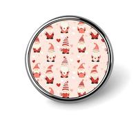 Pins en émail à motif gnome rose mignon pour sac à dos - Pins mignons pour veste, manteau, chapeau, sac, badge, broche fantaisie amusante et unique pour femmes et hommes, accessoires de mode
