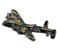 Pin's en émail, Forme Avion Lancaster Modèle RAF Seconde Guerre mondiale