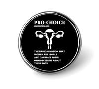 Pins en émail, pièces féministes, définition, droits reproductifs, boutons de jeans, pas d'utérus, pas d'opinion, protestation, femme, bouton, pin's abstraits, plus jamais ça, pour chapeaux, vêteme