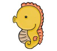 Pin's en émail : requin baleine, loutre, poisson sphérique, axolotl, lion de mer, Klein, Métal non précieux