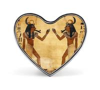 Pin's en forme de cœur représentant un paysage de Slovénie de l'Égypte antique, accessoires de costume pour hommes et femmes, épingles en émail léger de 2,5 cm, boutons pour sacs à dos, chapeaux, sacs