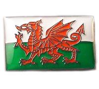 Pin's en métal Drapeau du pays de Galles Saint David