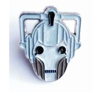 Pin's en métal émaillé Doctor Who Enemy Cyberman (Cyber Man Face)