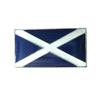 Pin's en métal émaillé Drapeau écossais Croix de Saint Andrew Saltire