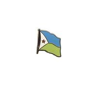 Pin's (épinglette) Drapeau Djibouti - 2 x 2 cm