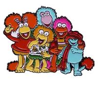 Pin's Fraggle Rock - Dessin Animé Vintage - Pin Epinglette Broche Decorative pour Vetement Sacs etc, 3.8 x 3 cm
