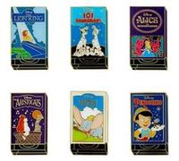 Pin's Disney Classics MyPin avec couverture VHS Modèle aléatoire