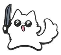 Pin's Gojo Satoru Anime | Jujutsu Kaisen | Bouton Kawaii pour vêtements, Klein, Métal non précieux