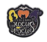 Pin's Hocus Pocus - Sorciere - It's All a Bunch Of - 3 x 2.8 cm - Pop Culture Vintage - Epinglette Pin Broche Decorative