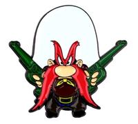 Pins Looney Tunes - Sam le Pirate - Broche Epinglette en Métal Emaillé - Cartoon Pin Accessoire VEtement Sac Chaussures Crocs - 3.5 x 3.5 cm