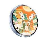 Pin's numérique - Écran tactile - Décoration d'affichage photo - Badge numérique intelligent pour les fans de congrès sur le lieu de travail, réunion, anniversaire, infirmière, employé, service