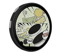 Pins Numérique,Écran Tactique Magnétique Décoratif à Affichage Vidéo | Badges Électroniques Amusants 4,3 cm - pour Service, Lieu de Travail, Convention, Rencontre Fans, Anniversaire, Business