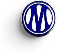 Pin's Olympique de Marseille - Badge Émaillé Officiel, Design Logo 2026 Club 18x18 mm, Détails Crest OM, Accessoire de Collection pour Fans de Football Cadeau pour Homme