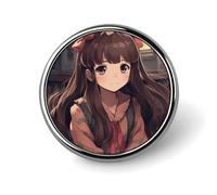 Pin's ours polaire et ourson, épingles rondes en métal, badge tendance pour chemises, vestes et chapeaux