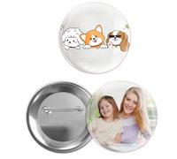 Pin'S Personnalisable Pins Personnalisable Pour Mariages,Les Anniversaires, Les éVéNements Sportifs, Les Remises De DiplôMes, Les Campagnes, Les Enterrements De Vie De GarçOn