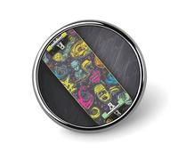 Pin's personnalisé graffiti skateboard 1 pouce, broche de col personnalisée, badge vintage pour sacs, chapeaux, vestes, sacs à dos, costumes, chemises, vêtements, décoration, bijoux, collection, cade