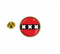 Pins Pin Badge Pin's Drapeau Amsterdam Rond Cocarde