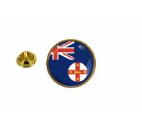 Pins Pin Badge Pin's Drapeau Australie New South Wales Rond