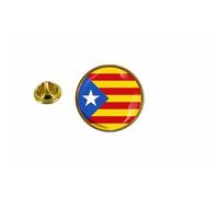 Pins Pin Badge Pin's Drapeau Catalan Independant Catalogne Rond