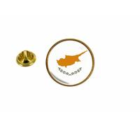 Pins Pin Badge Pin's Drapeau Chypre Chypriotes Rond Cocarde