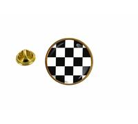 Pins Pin Badge Pin's Drapeau Damier Formule 1 Rond Cocarde