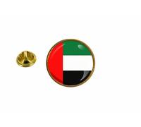 Pins Pin Badge Pin's Drapeau Emirats Arabes Unis Rond Cocarde
