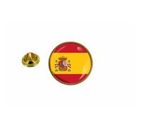 Pins Pin Badge Pin's Drapeau Espagne Espagnol Rond Cocarde