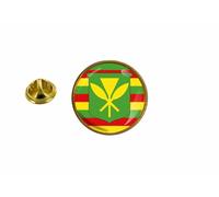 Pins Pin Badge Pin's Drapeau Hawaii Kanaka Maoli Rond Cocarde