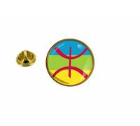 Pins Pin Badge Pin's Drapeau Kabylie Kabyle Berberes Rond