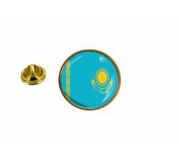 Pins Pin Badge Pin's Drapeau Kazakhstan Rond Cocarde